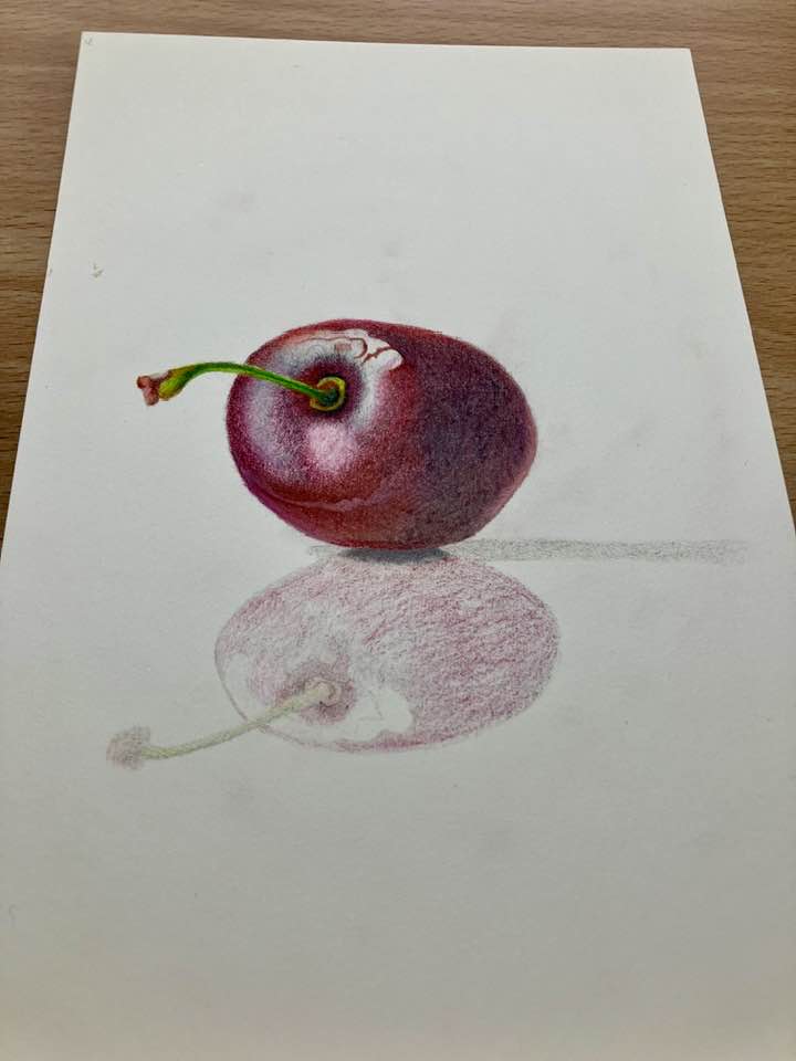 Colored pencil