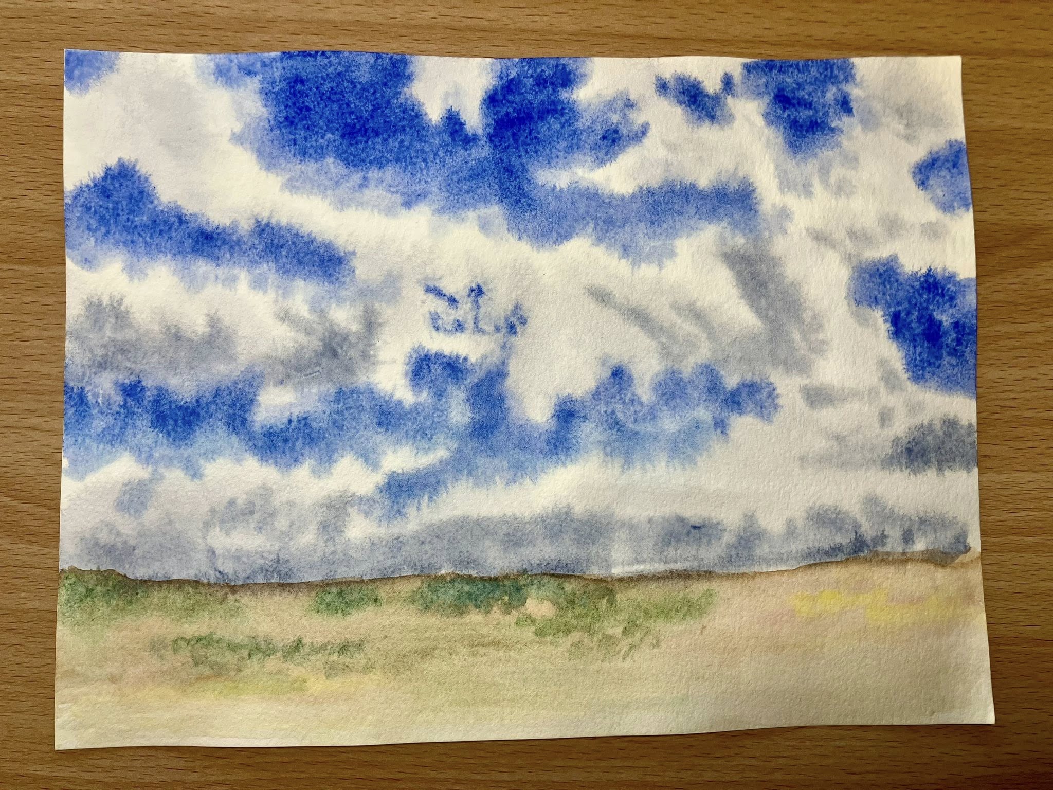 Watercolor on Arches cold press