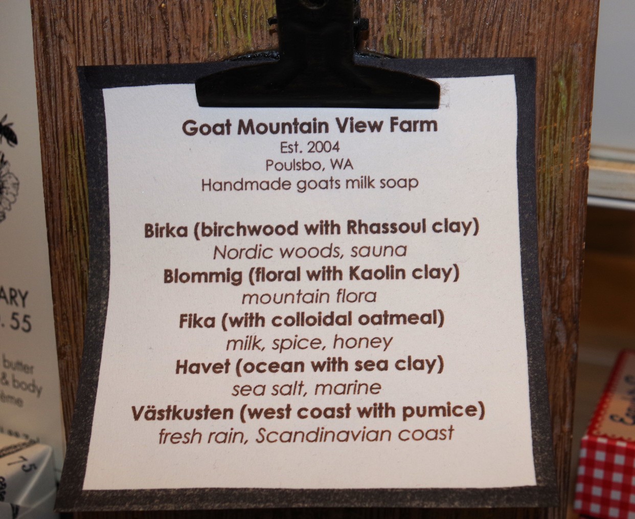 Nordiska Storefront Sign